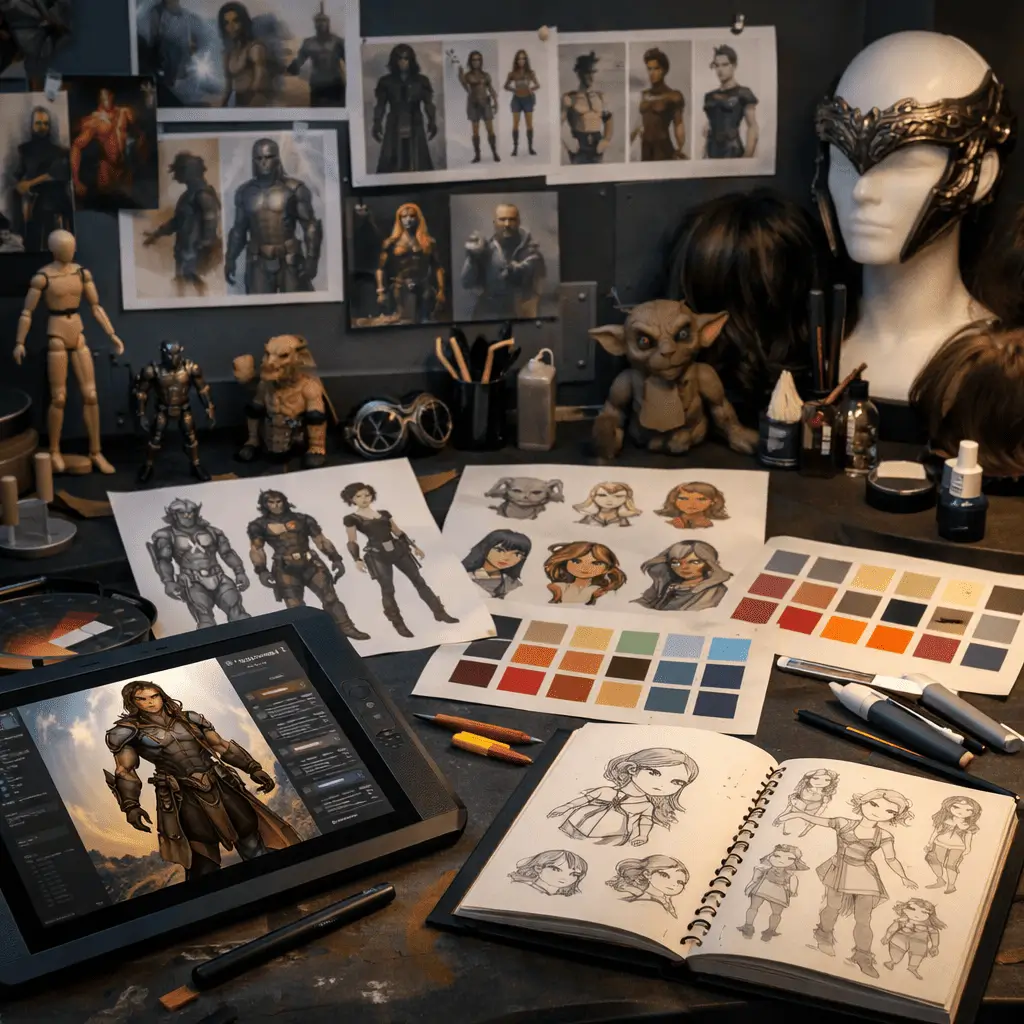 Máster Diseño de Personajes y Cacarcterización 1 Máster diseño de personajes