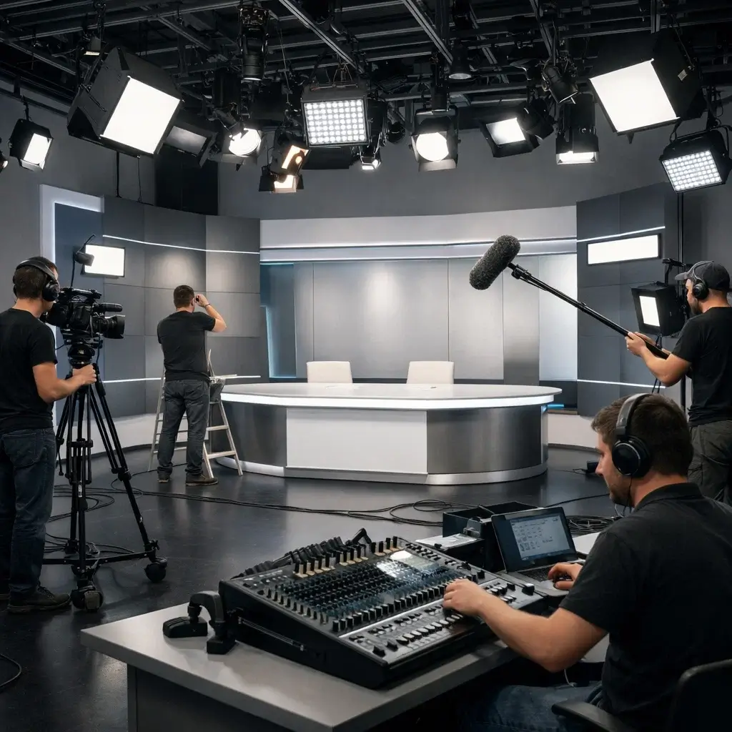 Máster Iluminación y Sonido en Platós de Televisión 1 MÁSTER ILUMINACIÓN Y SONIDO EN PLATÓS DE TELEVISIÓN