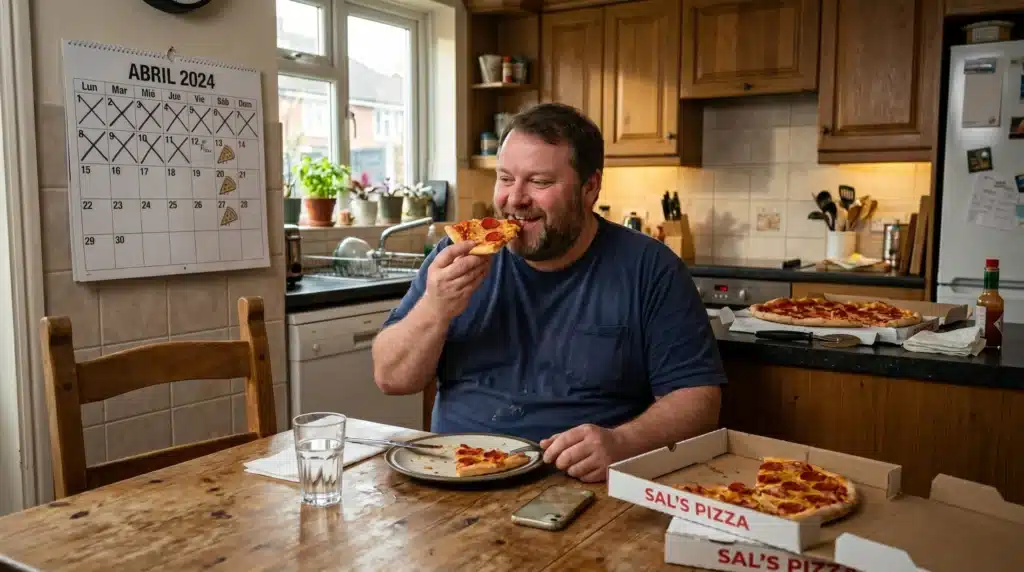 5 tips para reducir el peso como Ibai 7 hombre pizza