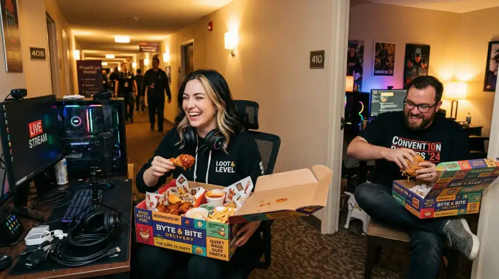 Turismo gastronómico en La Velada : Dónde comen los streamers 5 streamer comiedno