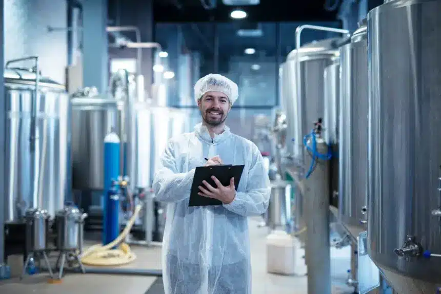 3 errores de calidad alimentaria en fábricas que las ponen en riesgo 3 Trabajador departamento calidad alimentaria