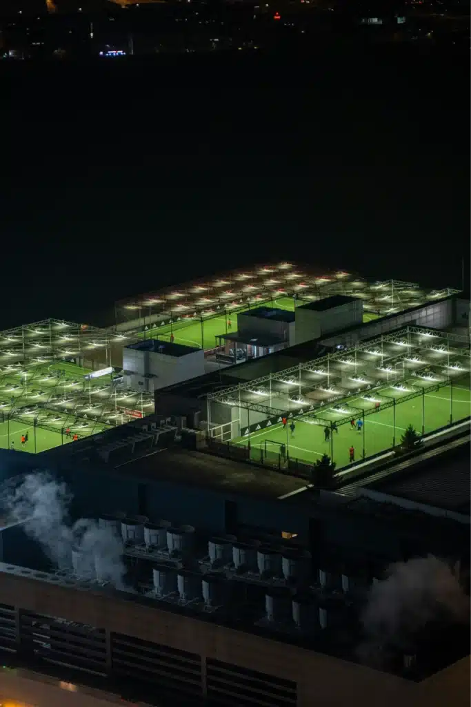 Director deportivo 2026: guía imprescindible para gestionar gimnasios y centros deportivos 5 Visión desde arriba polideportivo