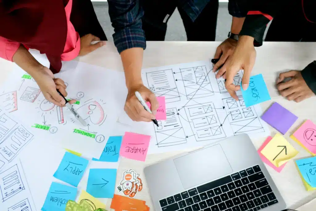 Diseño UX UI: 9 principios imprescindibles para crear experiencias digitales 8 Planteamiento del diseño