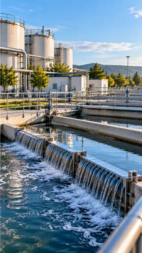 ¿Cómo combatir la escasez de agua? Tecnología y soluciones para una gestión eficiente 4 Planta de tratamiento de aguas residuales para la reutilización del agua