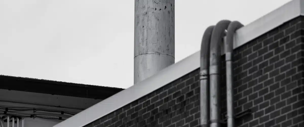 Salud ambiental: cómo la química ayuda a prevenir los riesgos de la contaminación 7 Chimeneas de una fábrica expulsan gases hacia un cielo nuboso