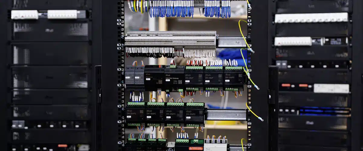 Computación en la nube: cómo funciona y qué ventajas ofrece a las empresas 6 Filas de equipos informáticos en un centro de procesamiento de datos
